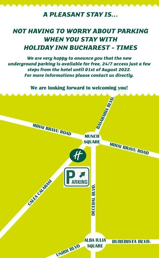 ****  Holiday Inn Bucharest - Times, An Ihg Hotel Румыния